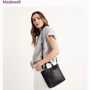 Madewell Elegant Black Crossbody Bag
